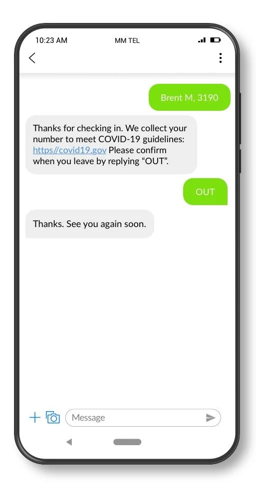 Restaurant Contact Logging