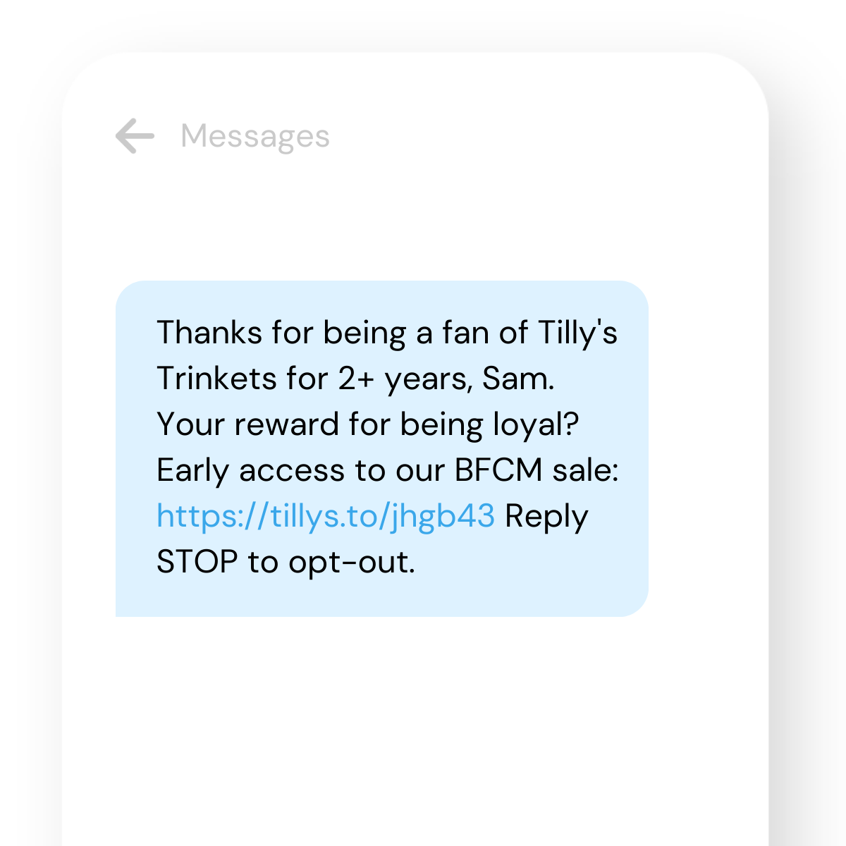 BFCM-SMS-template-loyalty-reward