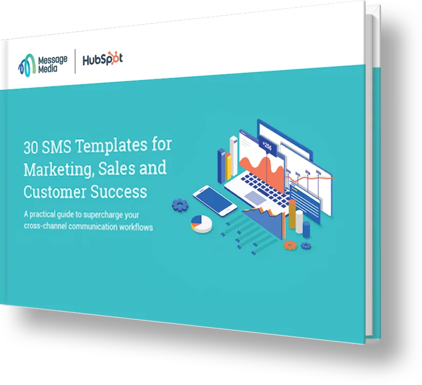 Image for 30 SMS templates for marketing, sales and customer success