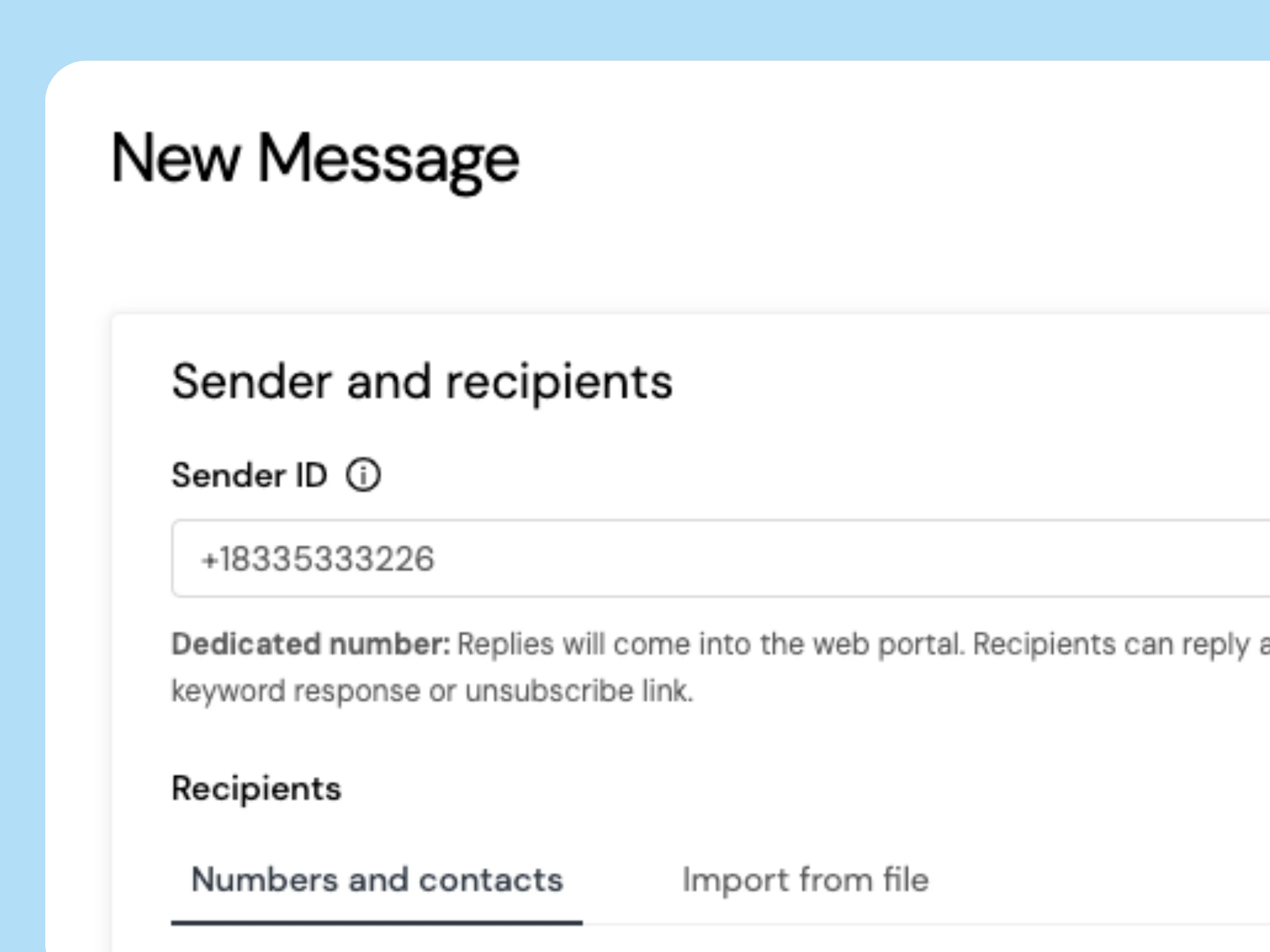Image for Send thousands of texts at once.